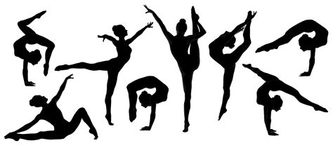 silhouette gymnastics pictures|free printable gymnastics silhouettes.